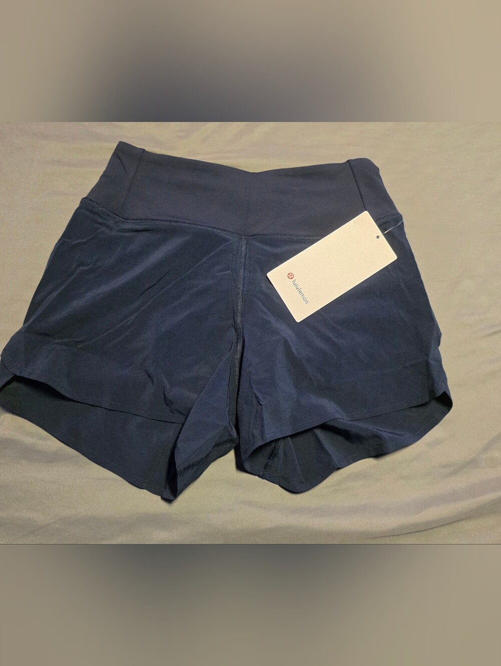 Lululemon Speed Up HR Short 4" *Mesh Vent Size XXS True Navy New